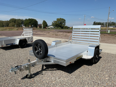 New 2026 Aluma 6810H-STG Utility Trailer