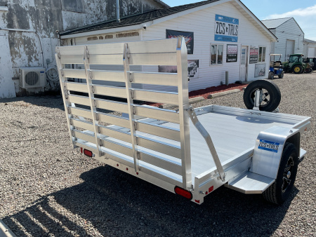 New 2026 Aluma 6810H-STG Utility Trailer