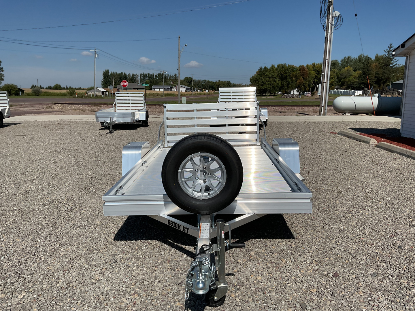 New 2026 Aluma 6810H-BT Utility Trailer