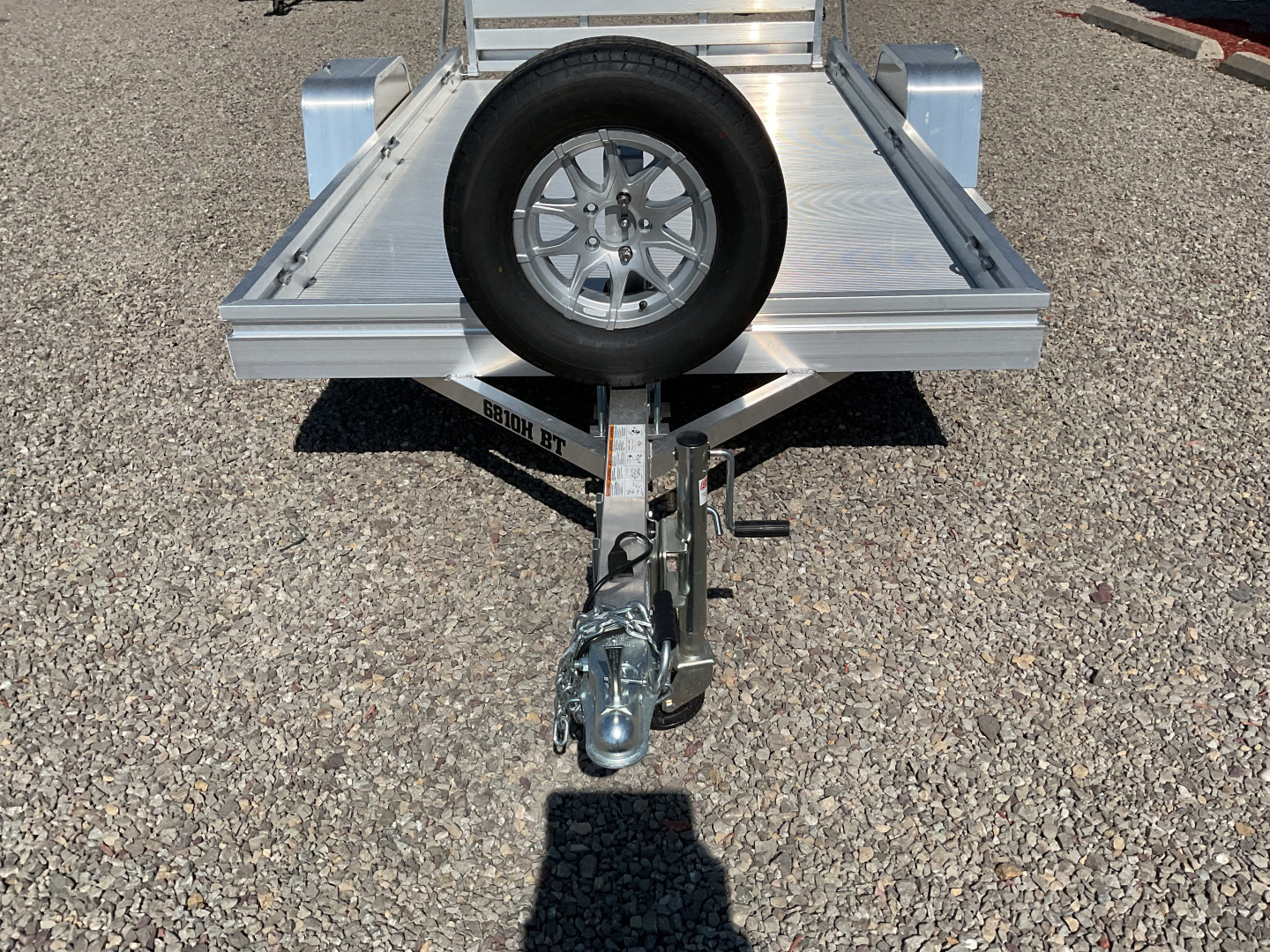 New 2026 Aluma 6810H-BT Utility Trailer