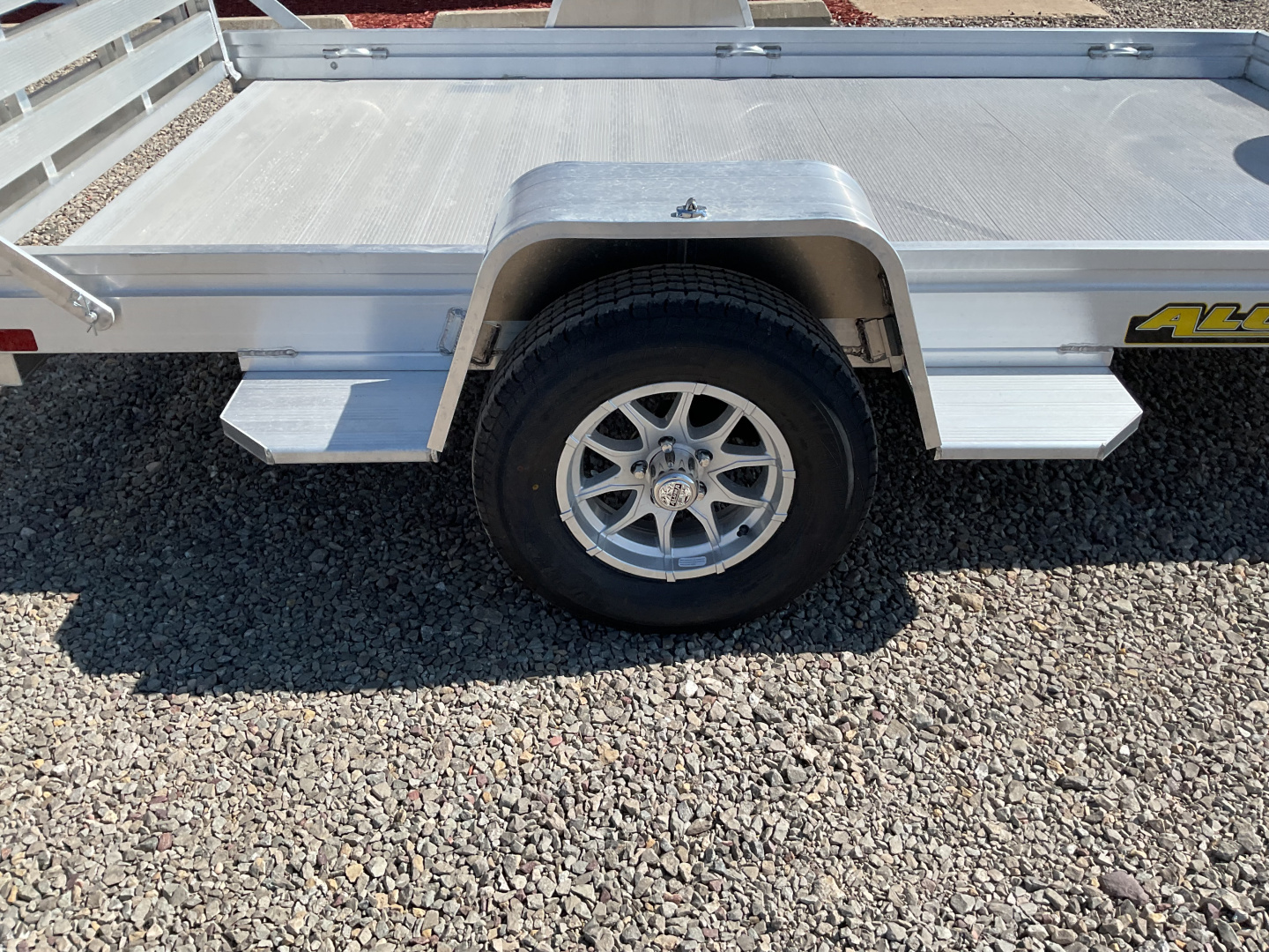 New 2026 Aluma 6810H-BT Utility Trailer