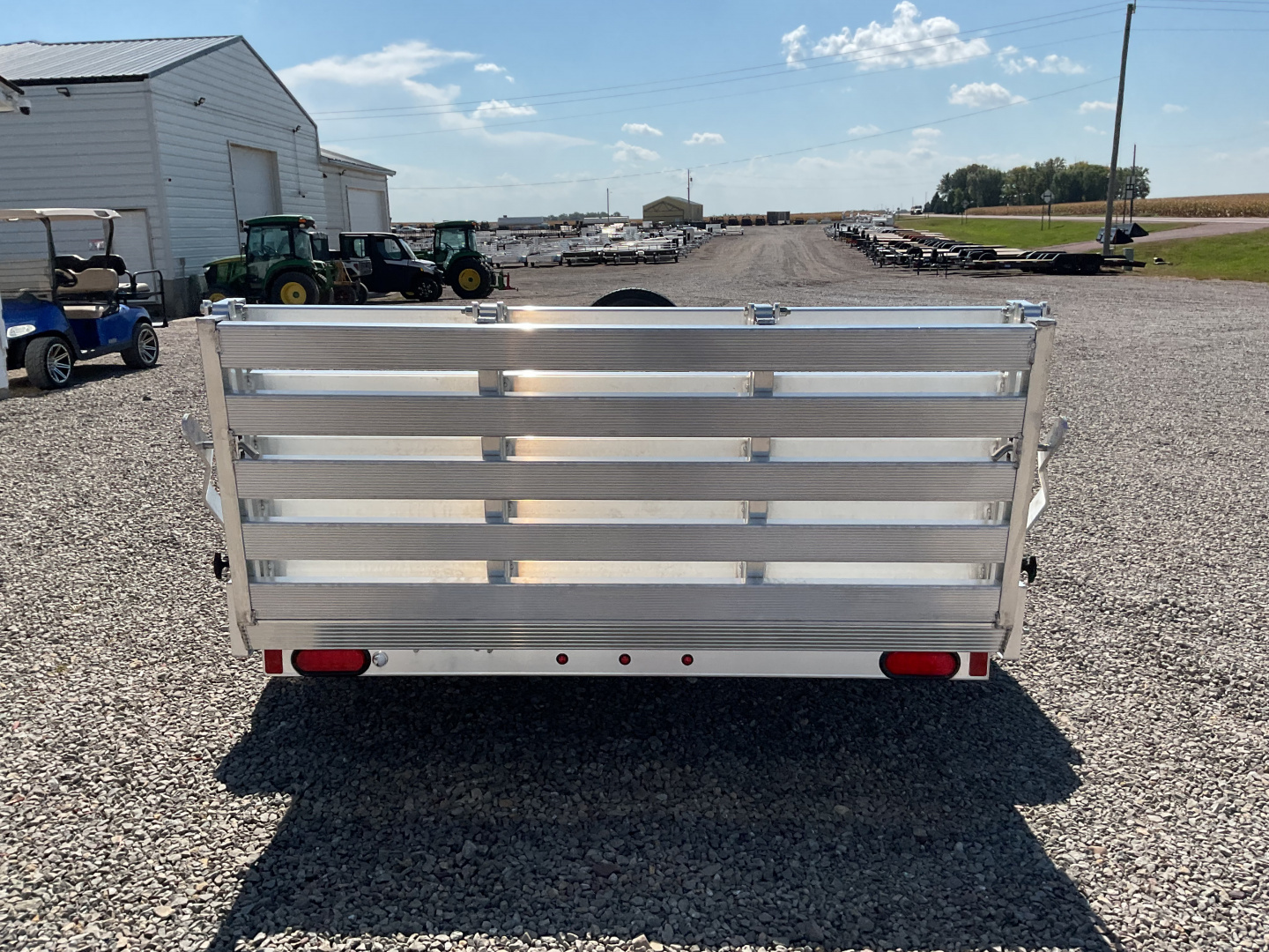 New 2026 Aluma 6810H-BT Utility Trailer