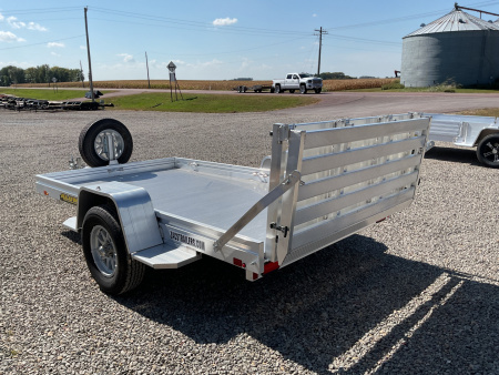 New 2026 Aluma 6810H-BT Utility Trailer