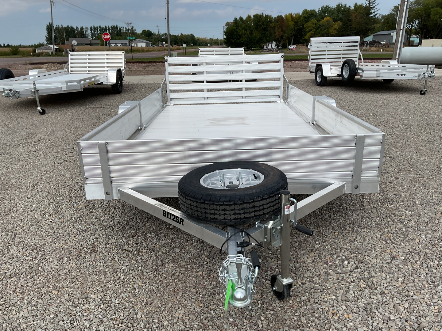 New 2026 Aluma 8112SR-BT Utility Trailer
