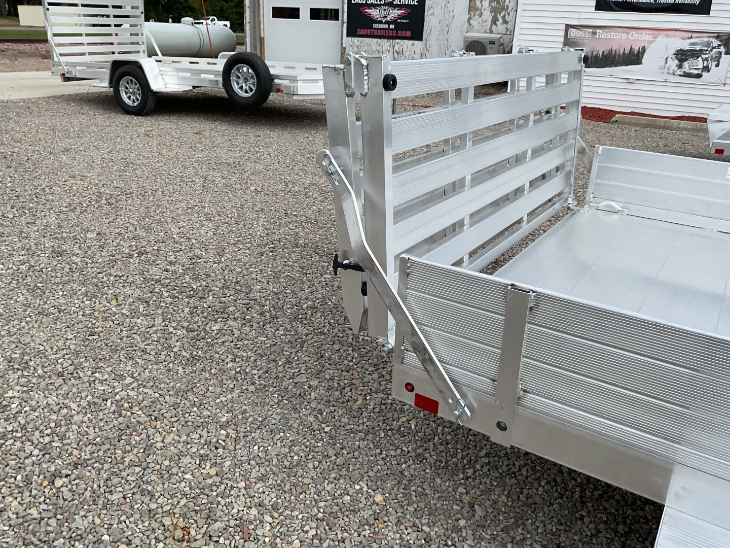 New 2026 Aluma 8112SR-BT Utility Trailer