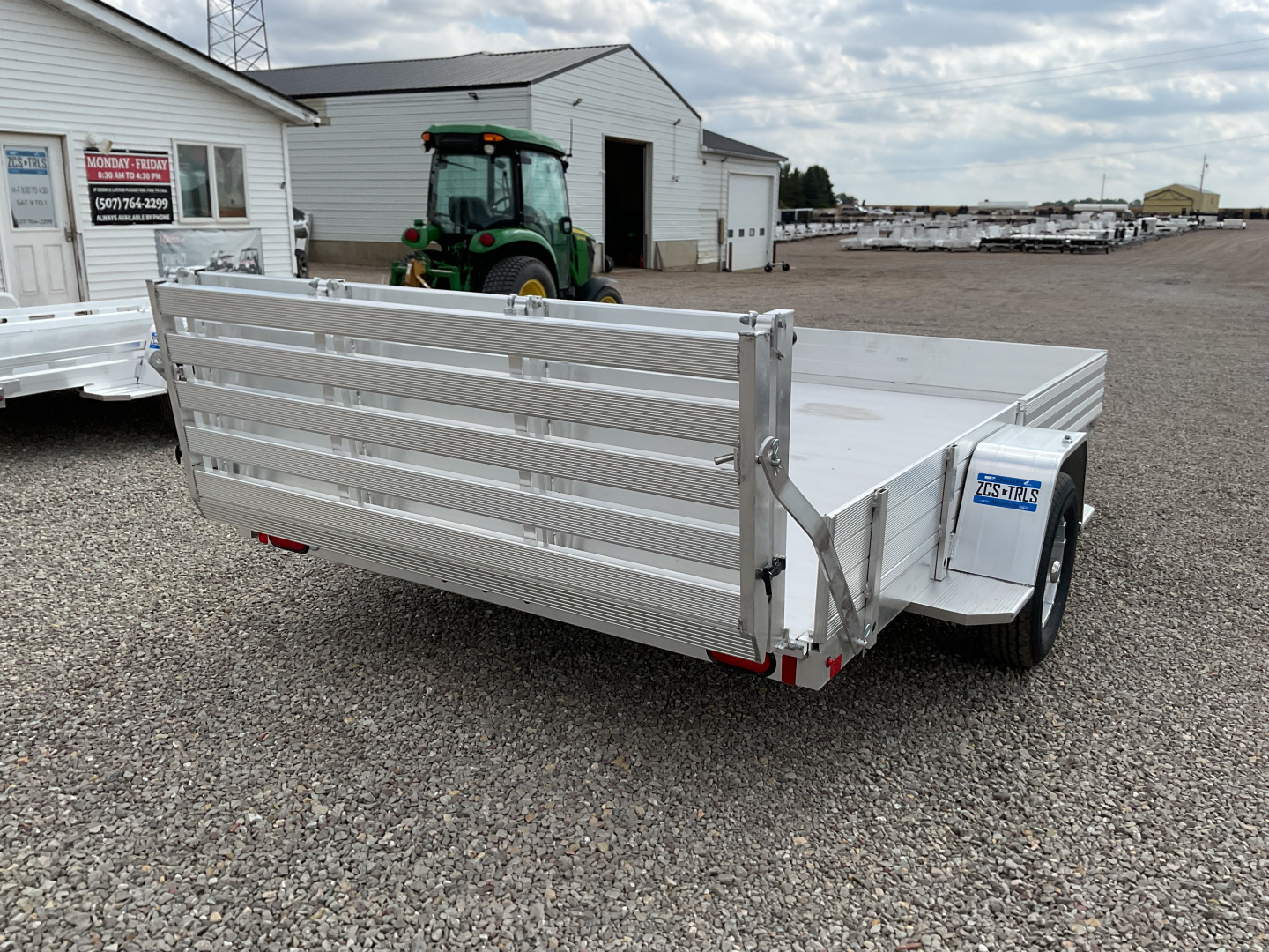 New 2026 Aluma 8112SR-BT Utility Trailer