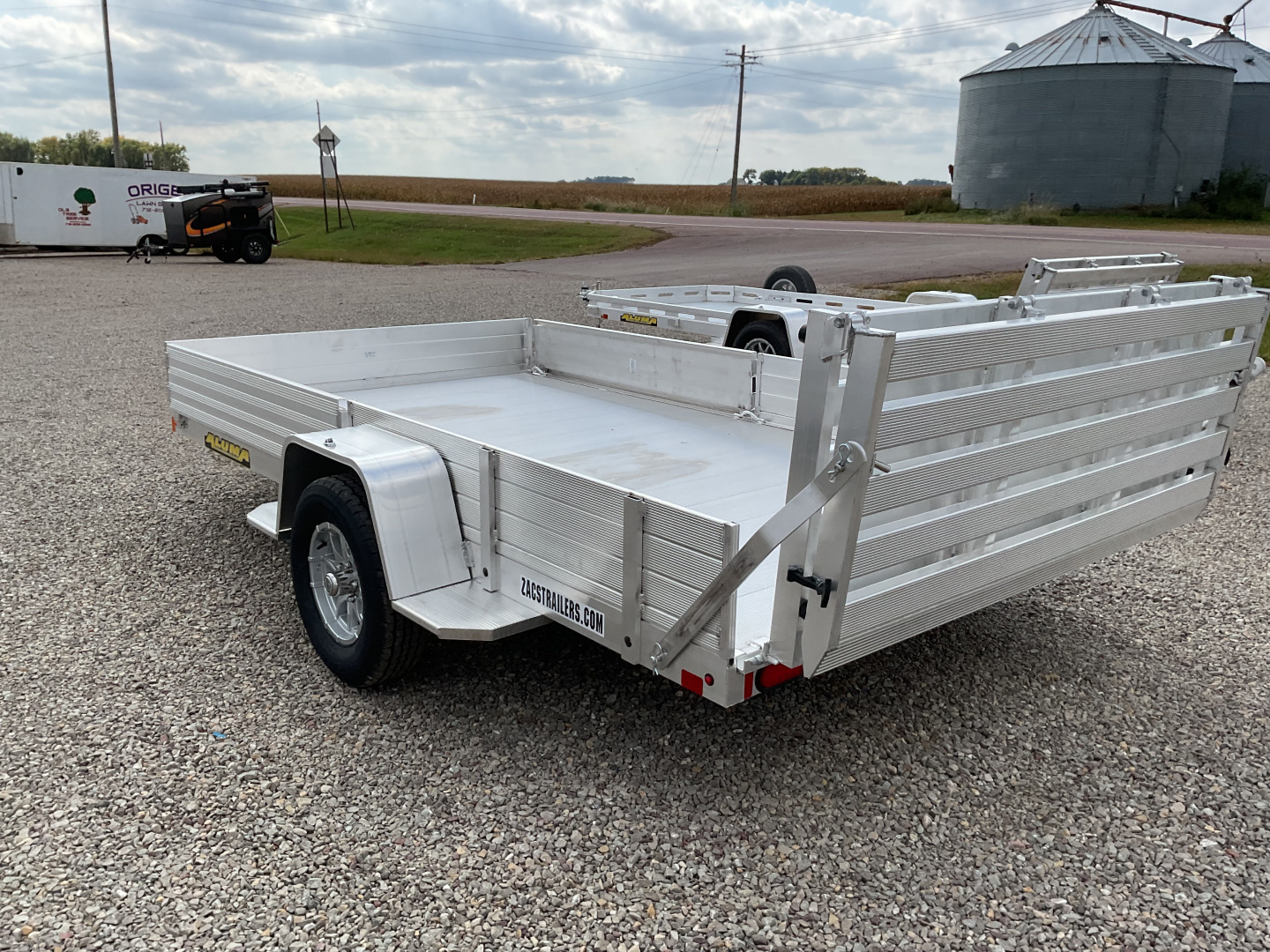 New 2026 Aluma 8112SR-BT Utility Trailer