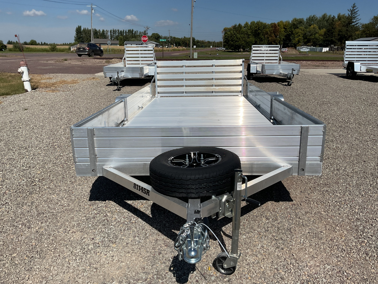 New 2026 Aluma 8114SR-BT Utility Trailer
