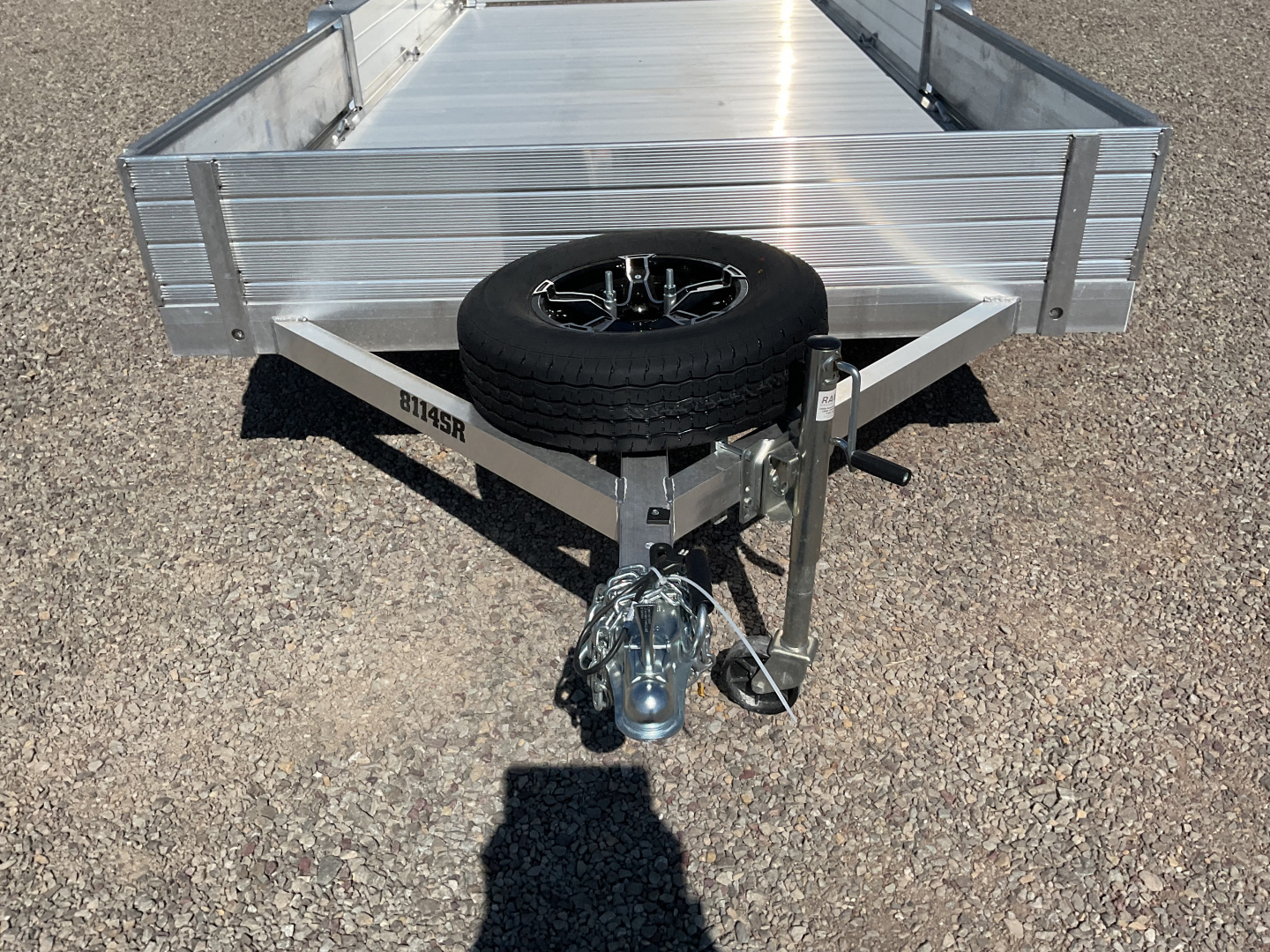 New 2026 Aluma 8114SR-BT Utility Trailer