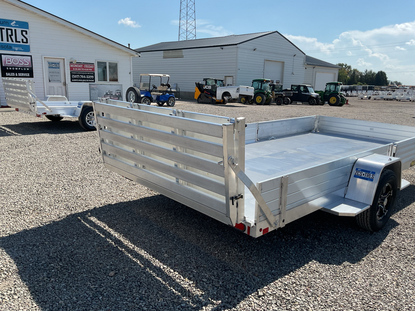 New 2026 Aluma 8114SR-BT Utility Trailer