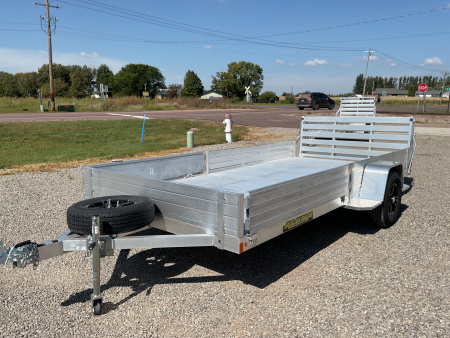 New 2026 Aluma 8114SR-BT Utility Trailer