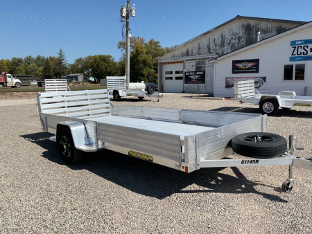 New 2026 Aluma 8114SR-BT Utility Trailer