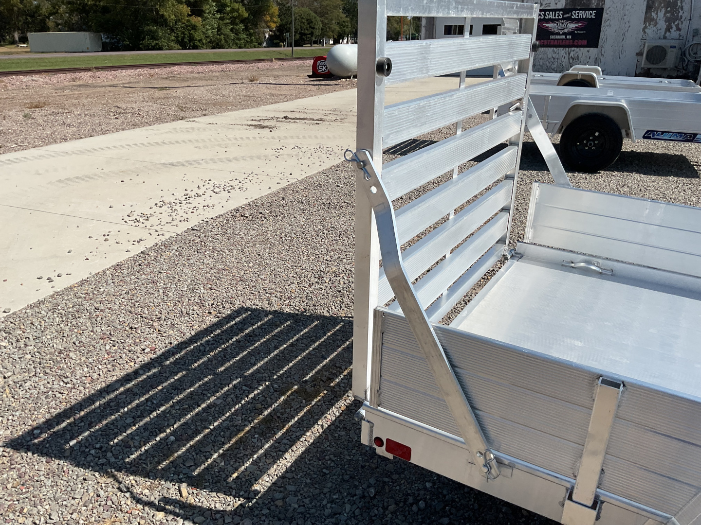 New 2026 Aluma 548-ESA-STG Utility Trailer