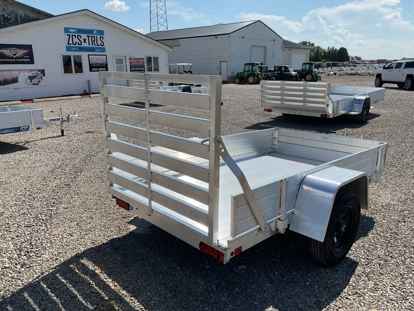 New 2026 Aluma 548-ESA-STG Utility Trailer