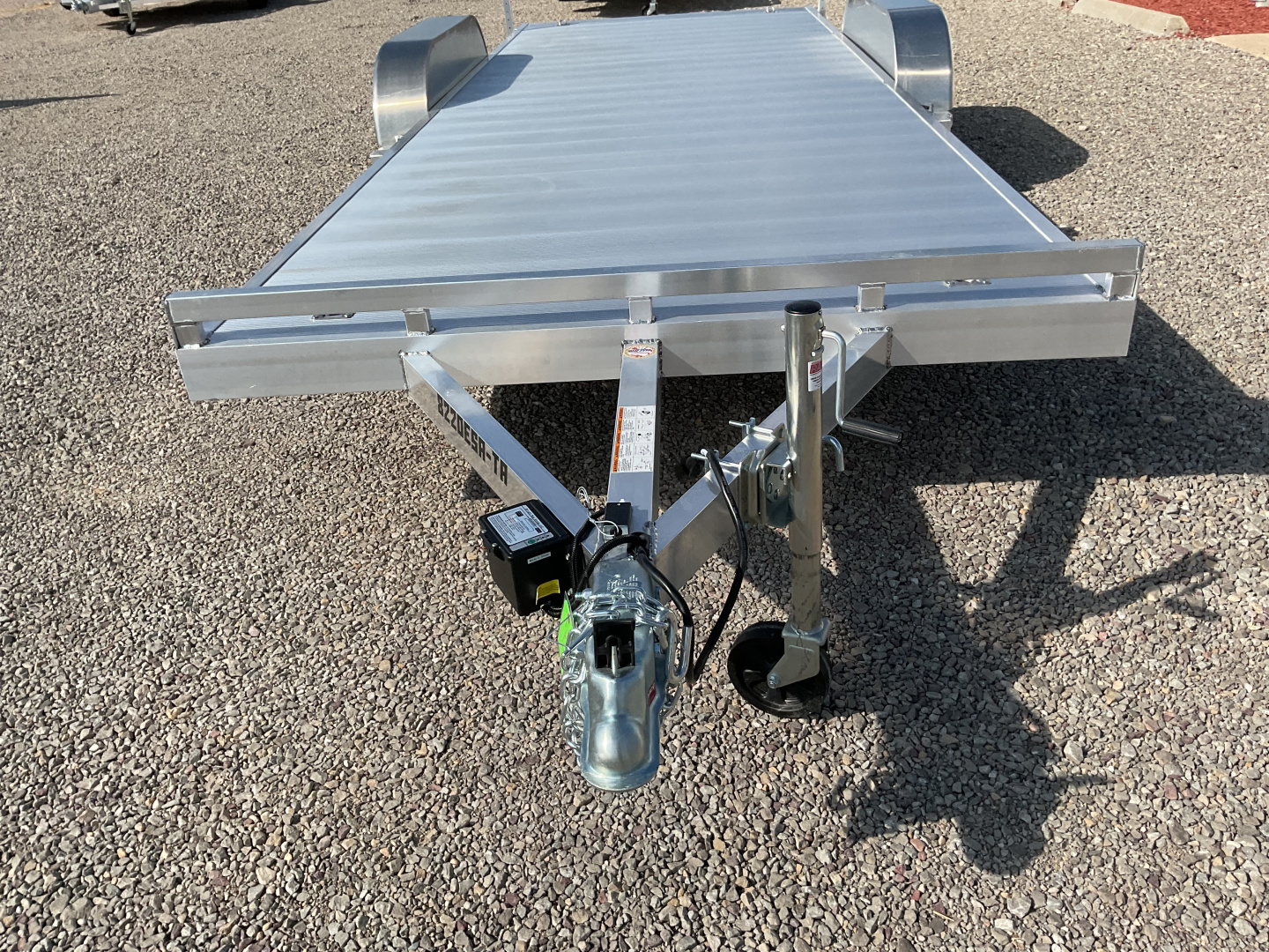 New 2026 Aluma 8220ESA-TA-R Landscape Trailer