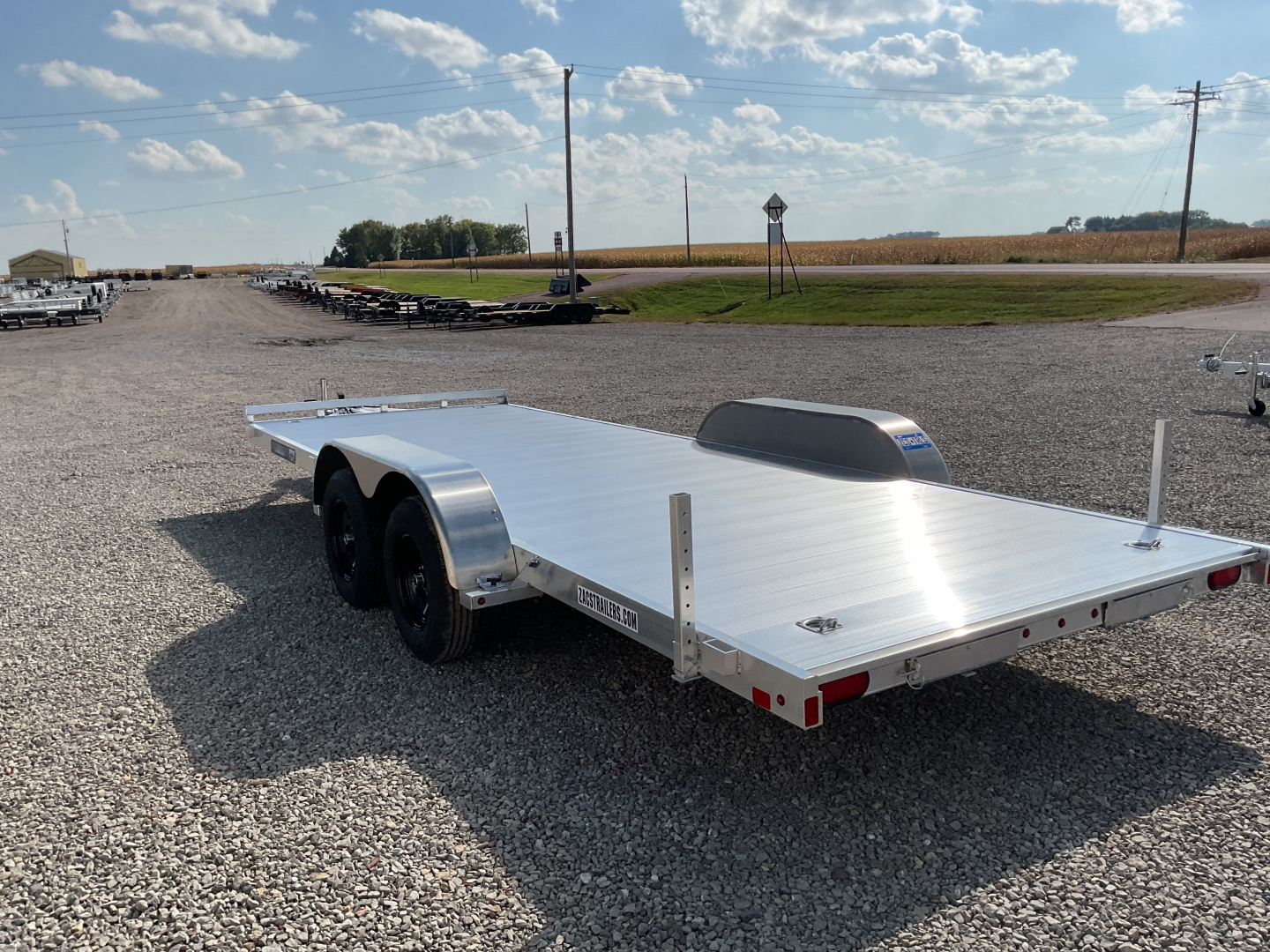 New 2026 Aluma 8220ESA-TA-R Landscape Trailer