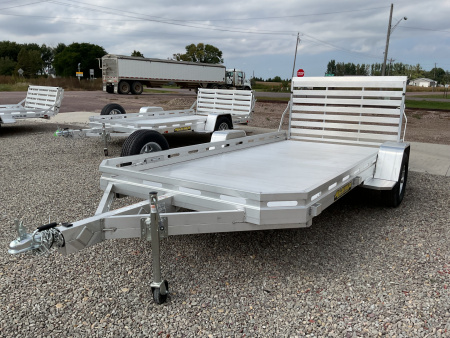 New 2026 Aluma 7814-STG Utility Trailer