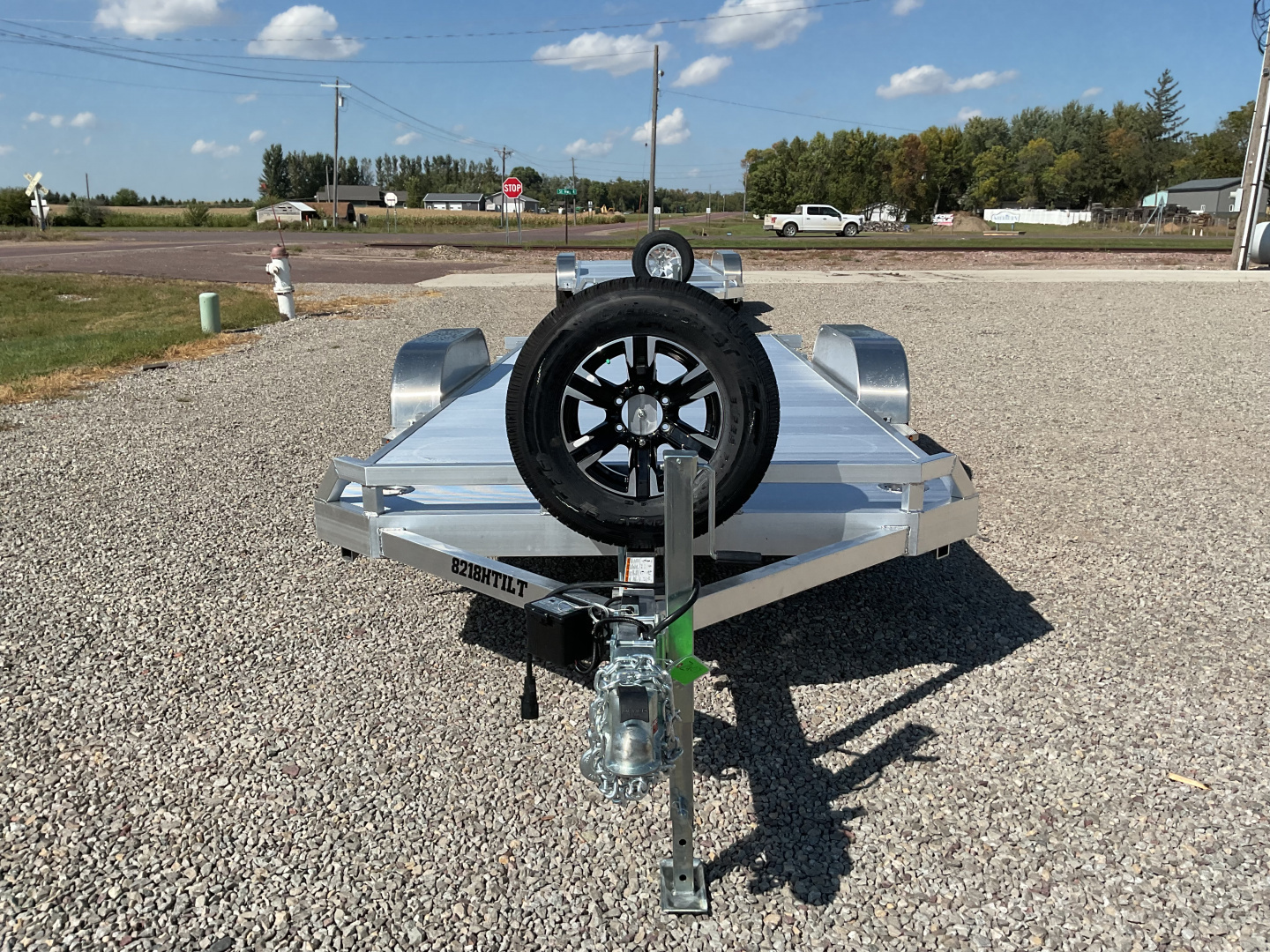 New 2026 Aluma 8218H-TILT Utility Trailer