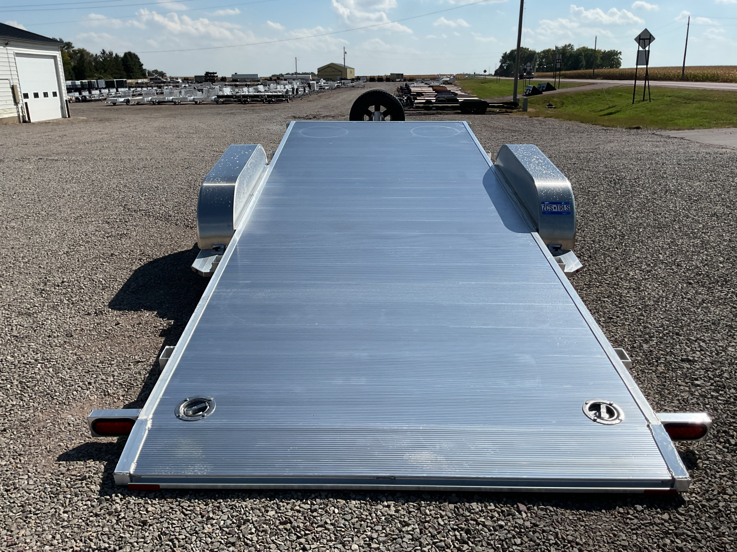 New 2026 Aluma 8218H-TILT Utility Trailer