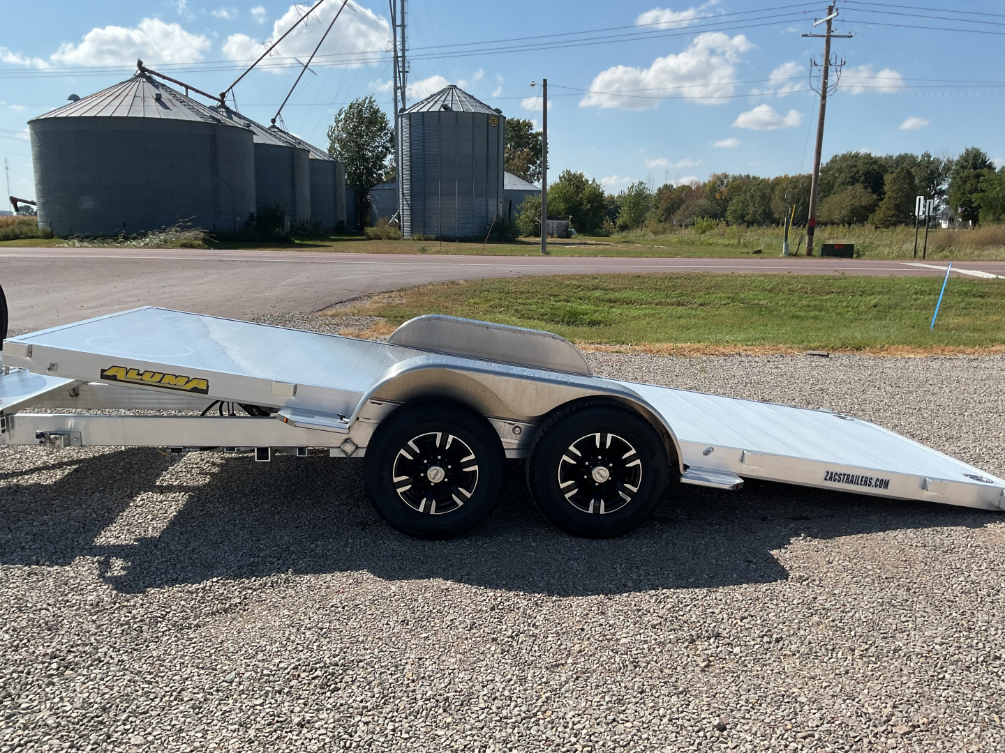 New 2026 Aluma 8218H-TILT Utility Trailer