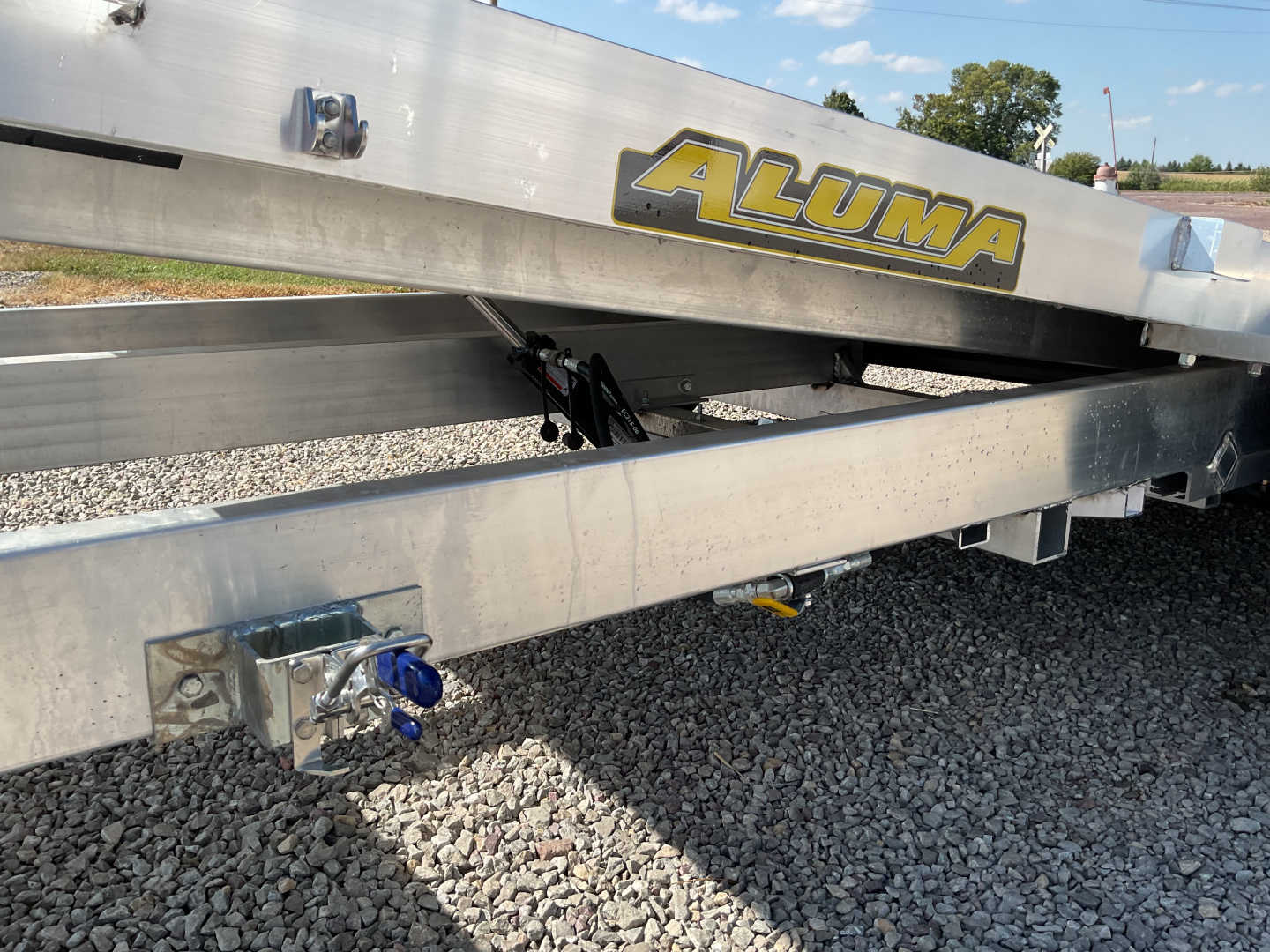 New 2026 Aluma 8218H-TILT Utility Trailer