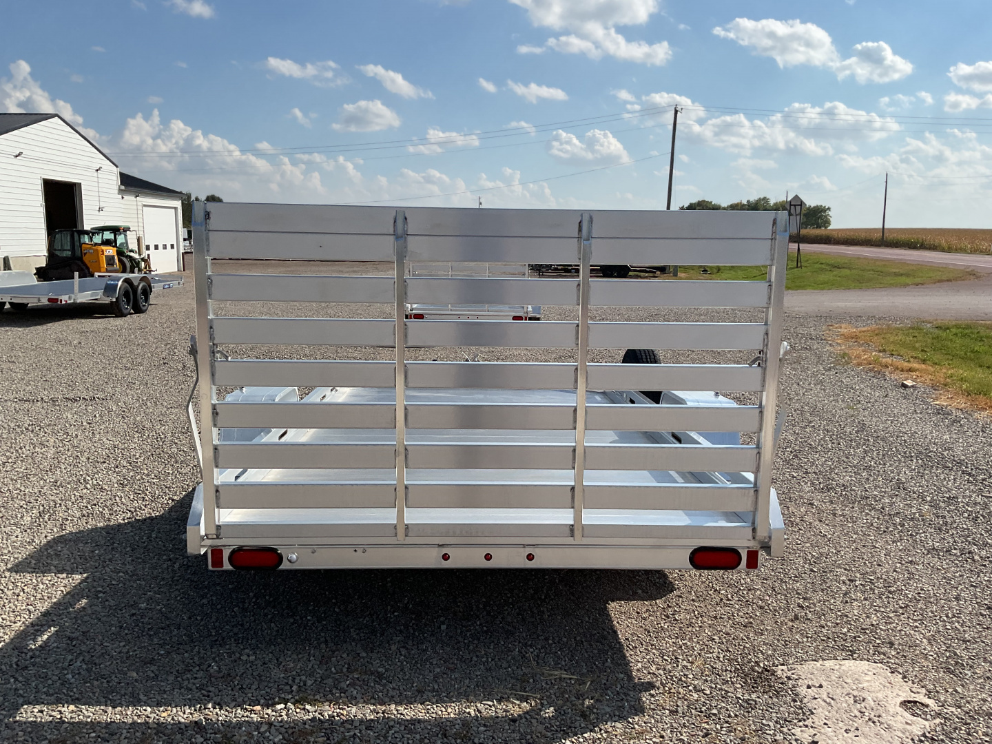 New 2026 Aluma 7712H-STG Utility Trailer