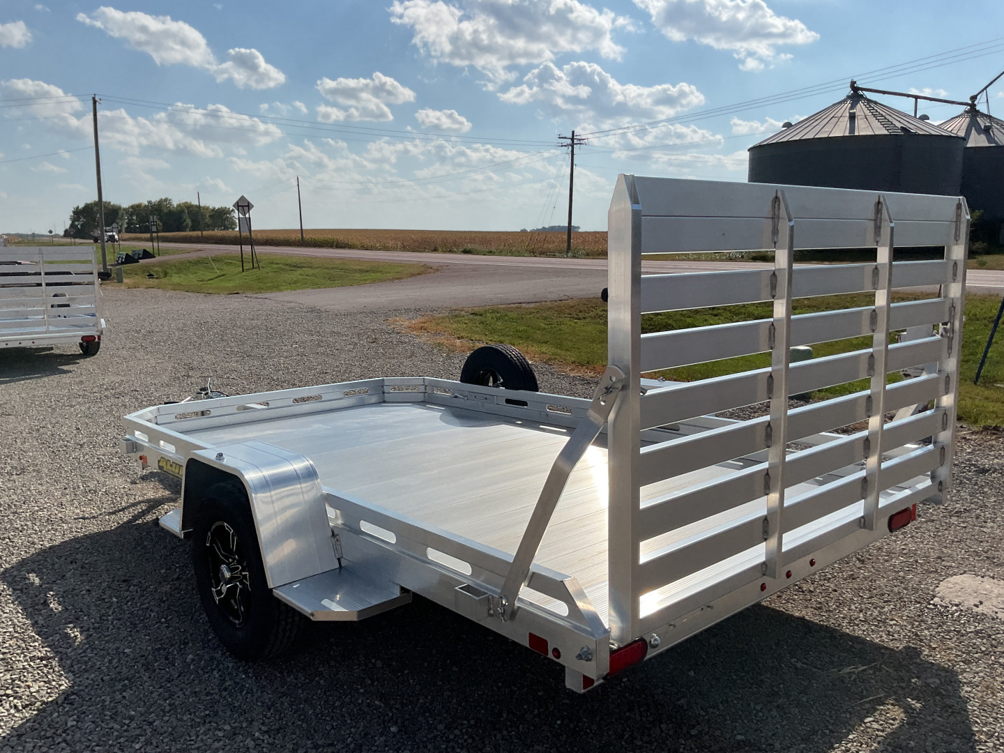 New 2026 Aluma 7712H-STG Utility Trailer
