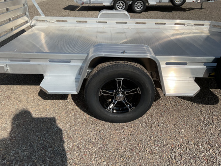 New 2026 Aluma 7712H-STG Utility Trailer