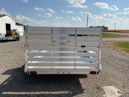 New 2026 Aluma 7712H-STG Utility Trailer