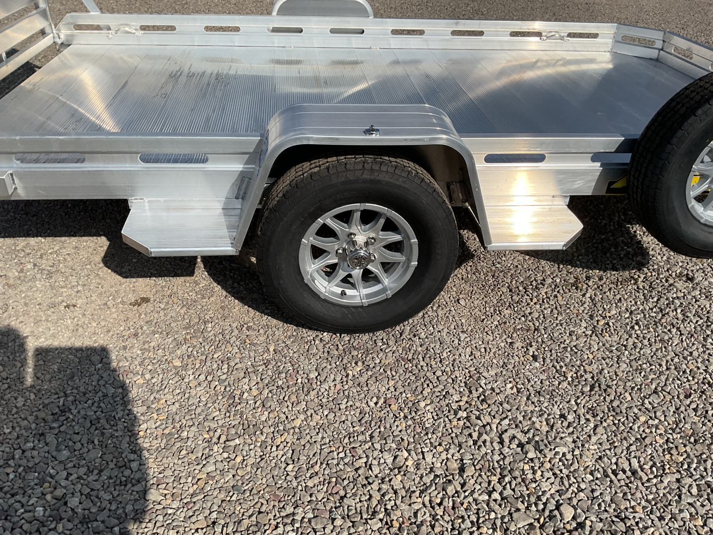 New 2026 Aluma 7712H-STG Utility Trailer