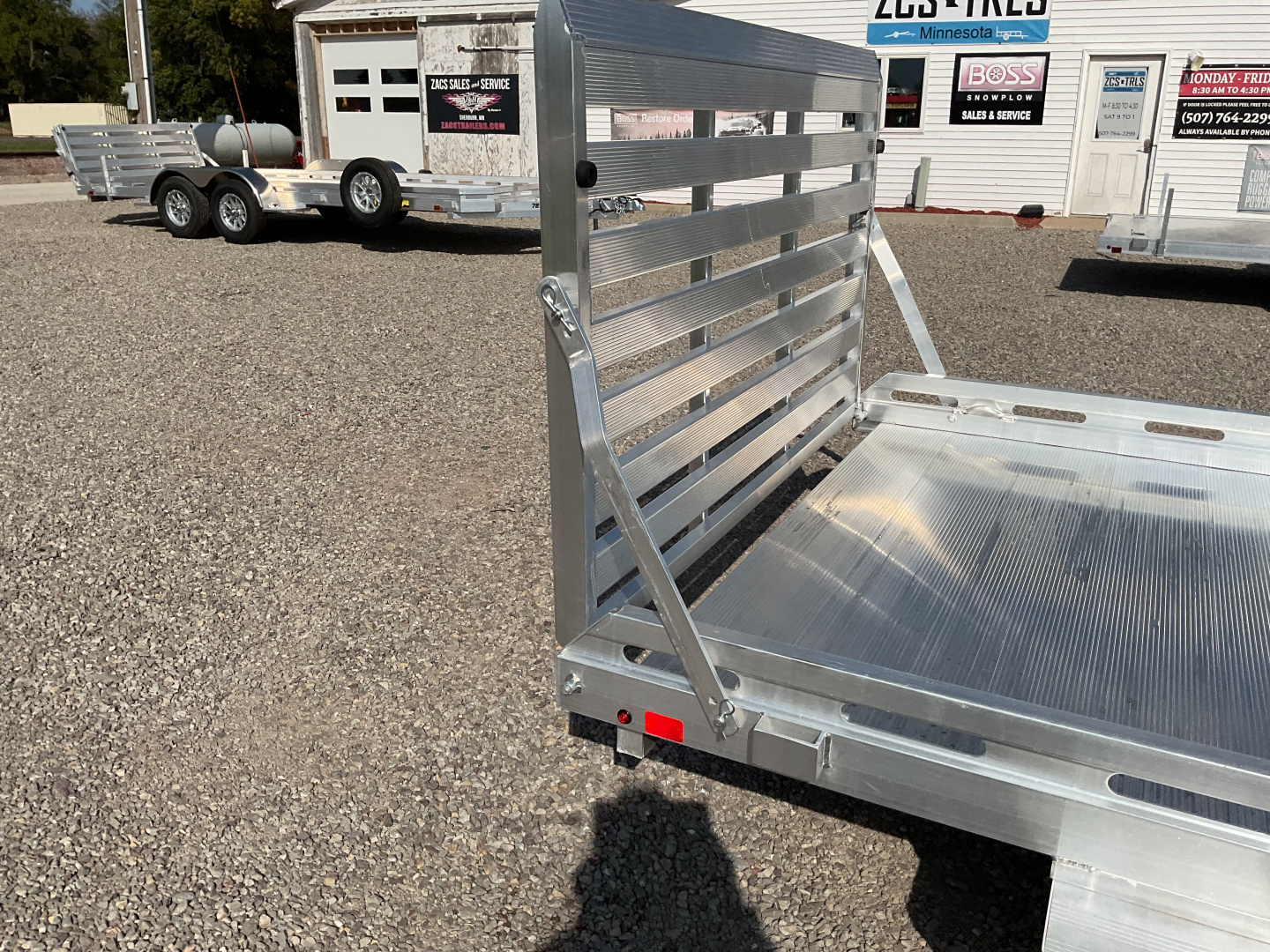 New 2026 Aluma 7712H-STG Utility Trailer