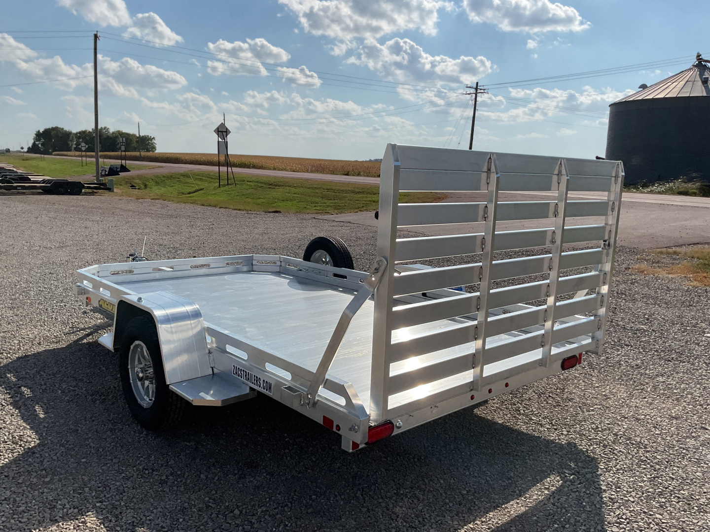 New 2026 Aluma 7712H-STG Utility Trailer