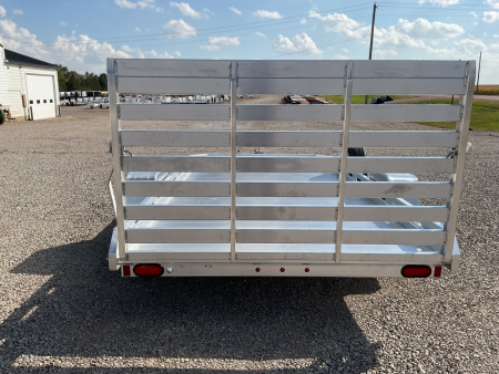 New 2026 Aluma 7712H-STG Utility Trailer