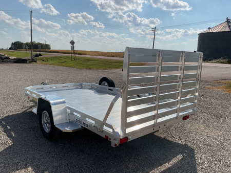 New 2026 Aluma 7712H-STG Utility Trailer