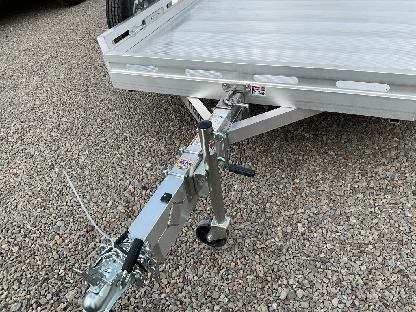 New 2026 Aluma 7712H-TILT Utility Trailer
