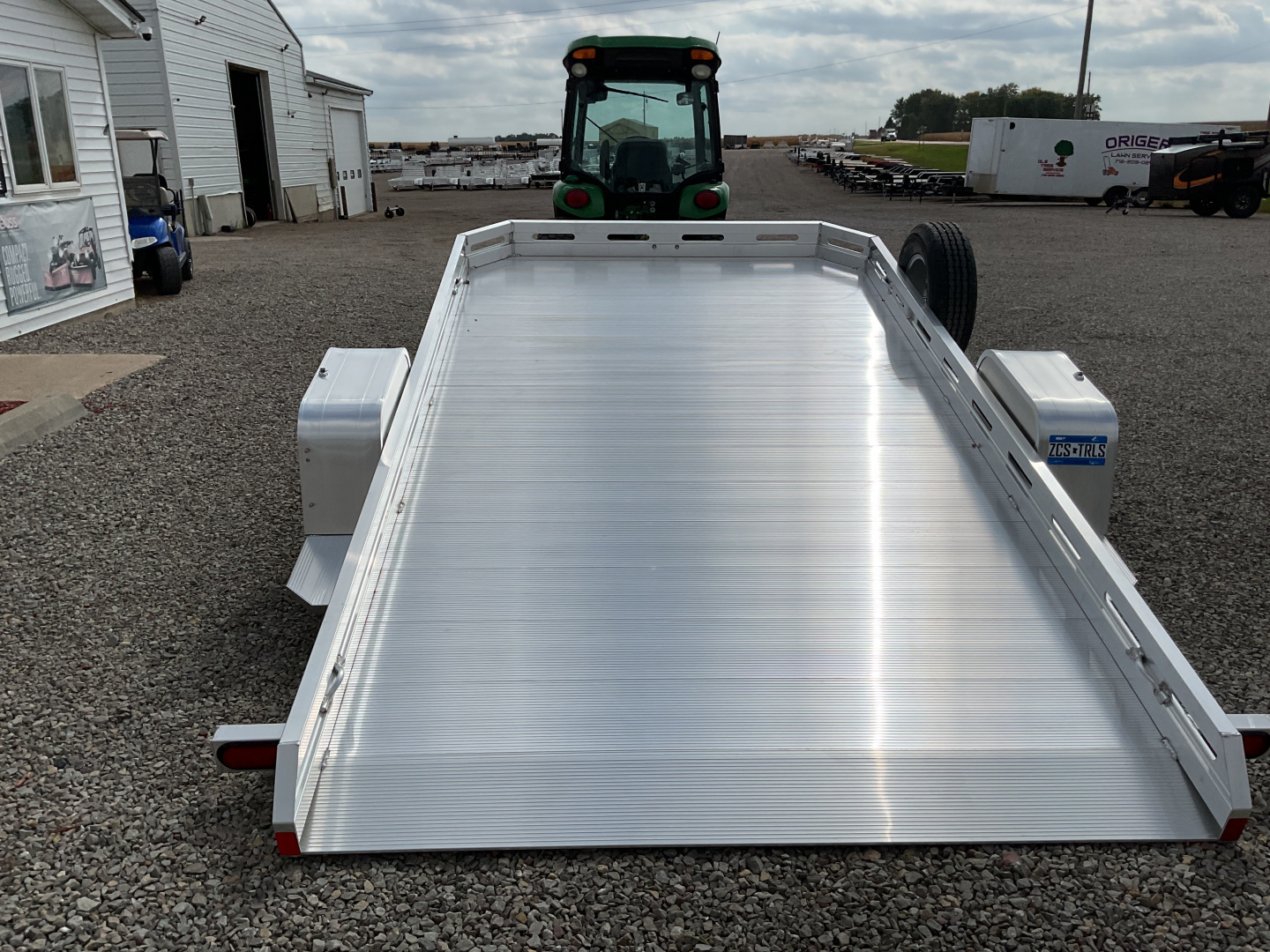 New 2026 Aluma 7712H-TILT Utility Trailer