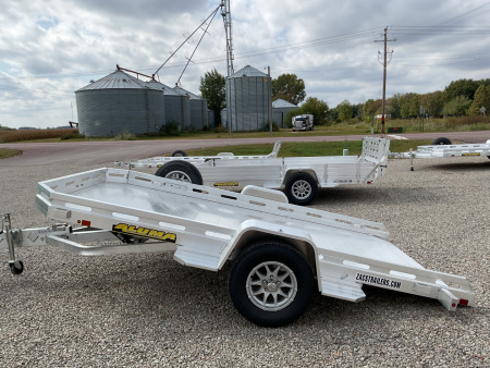 New 2026 Aluma 7712H-TILT Utility Trailer