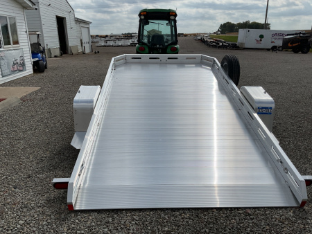 New 2026 Aluma 7712H-TILT Utility Trailer