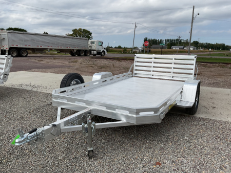 New 2026 Aluma 7712H-BT Utility Trailer