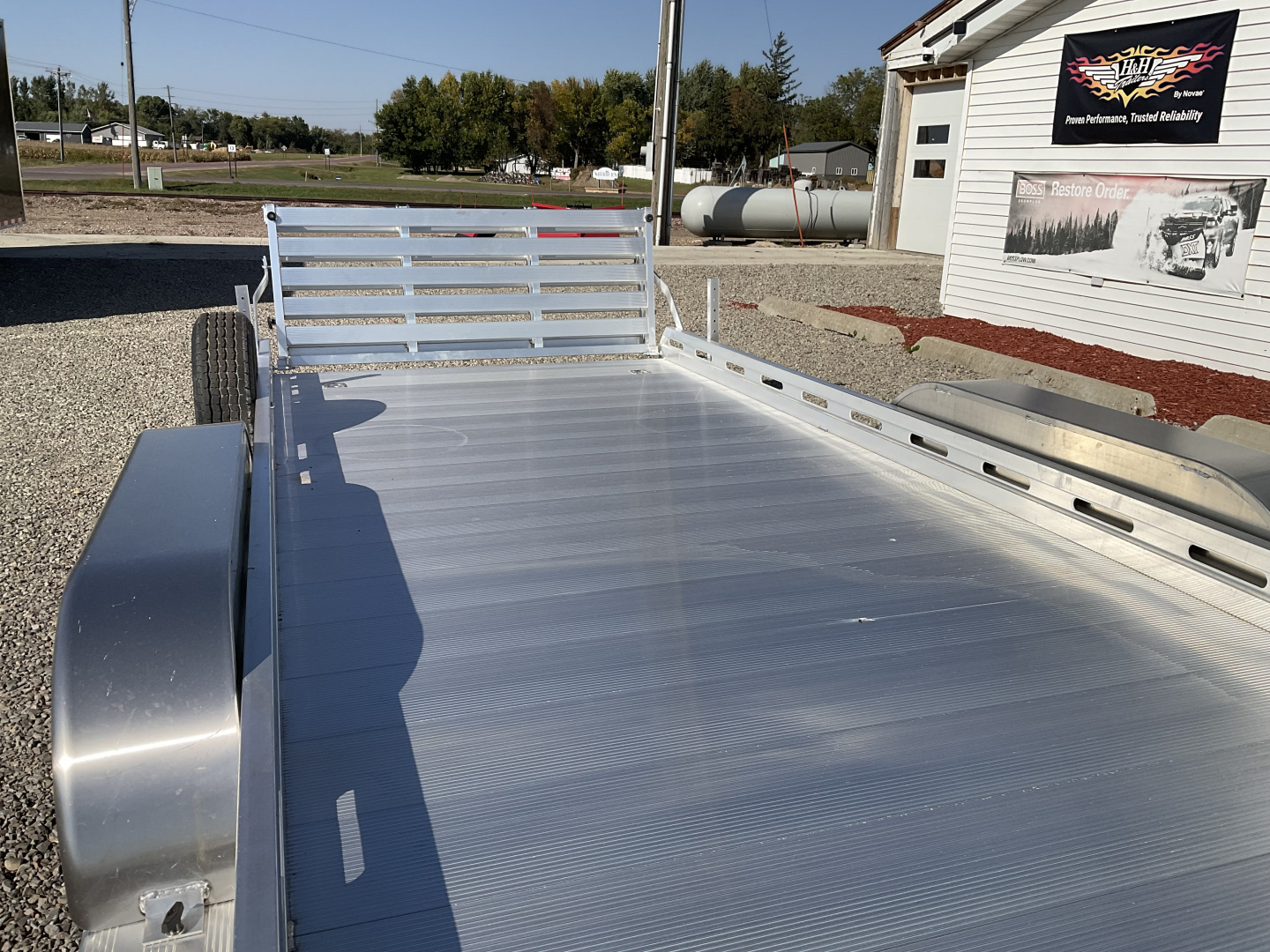New 2026 Aluma 7824-BT Landscape Trailer