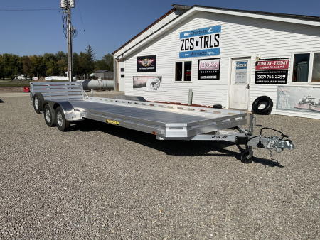 New 2026 Aluma 7824-BT Landscape Trailer