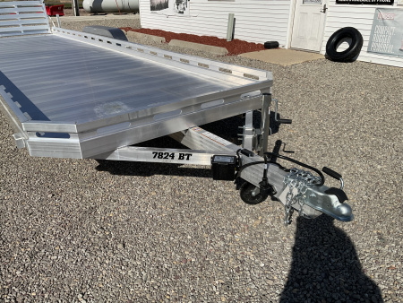 New 2026 Aluma 7824-BT Landscape Trailer