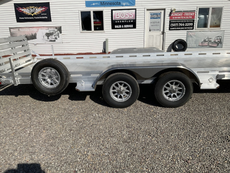 New 2026 Aluma 7824-BT Landscape Trailer