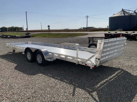 New 2026 Aluma 7824-BT Landscape Trailer