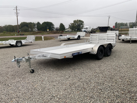 New 2026 Aluma 7816ESA-TA-BT Utility Trailer