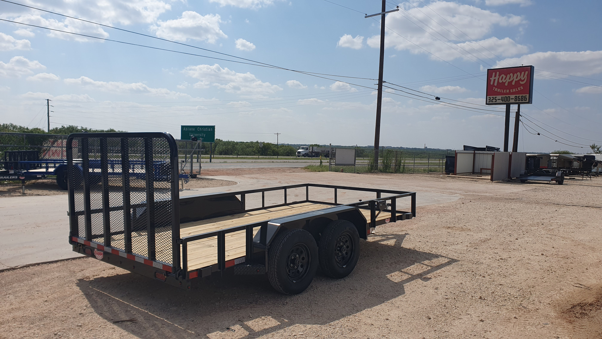 New 2026 Delco 83"x14' Tandem Axle Utility Trailer - U6