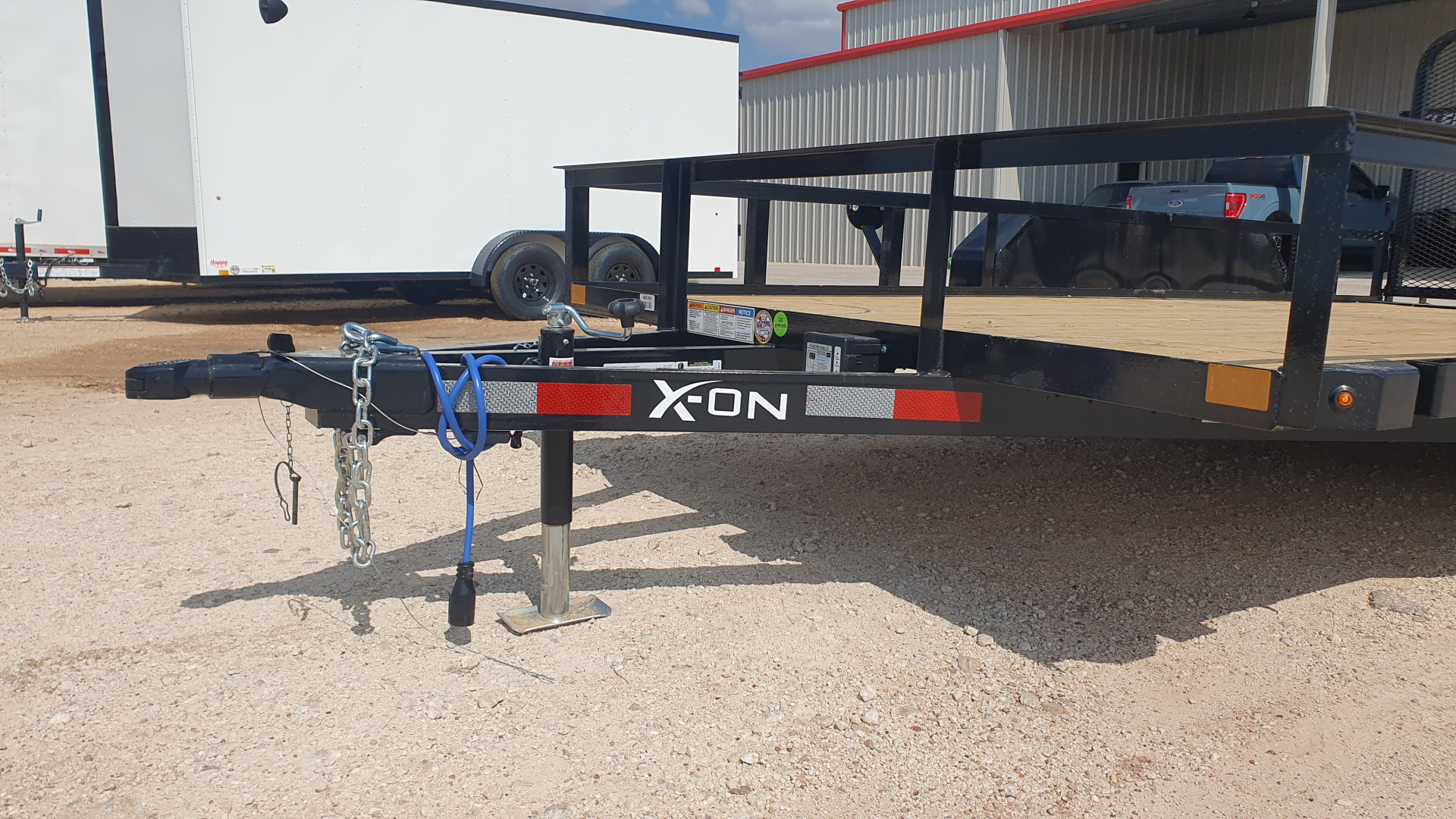 New 2026 Delco 83"x14' Tandem Axle Utility Trailer - U6