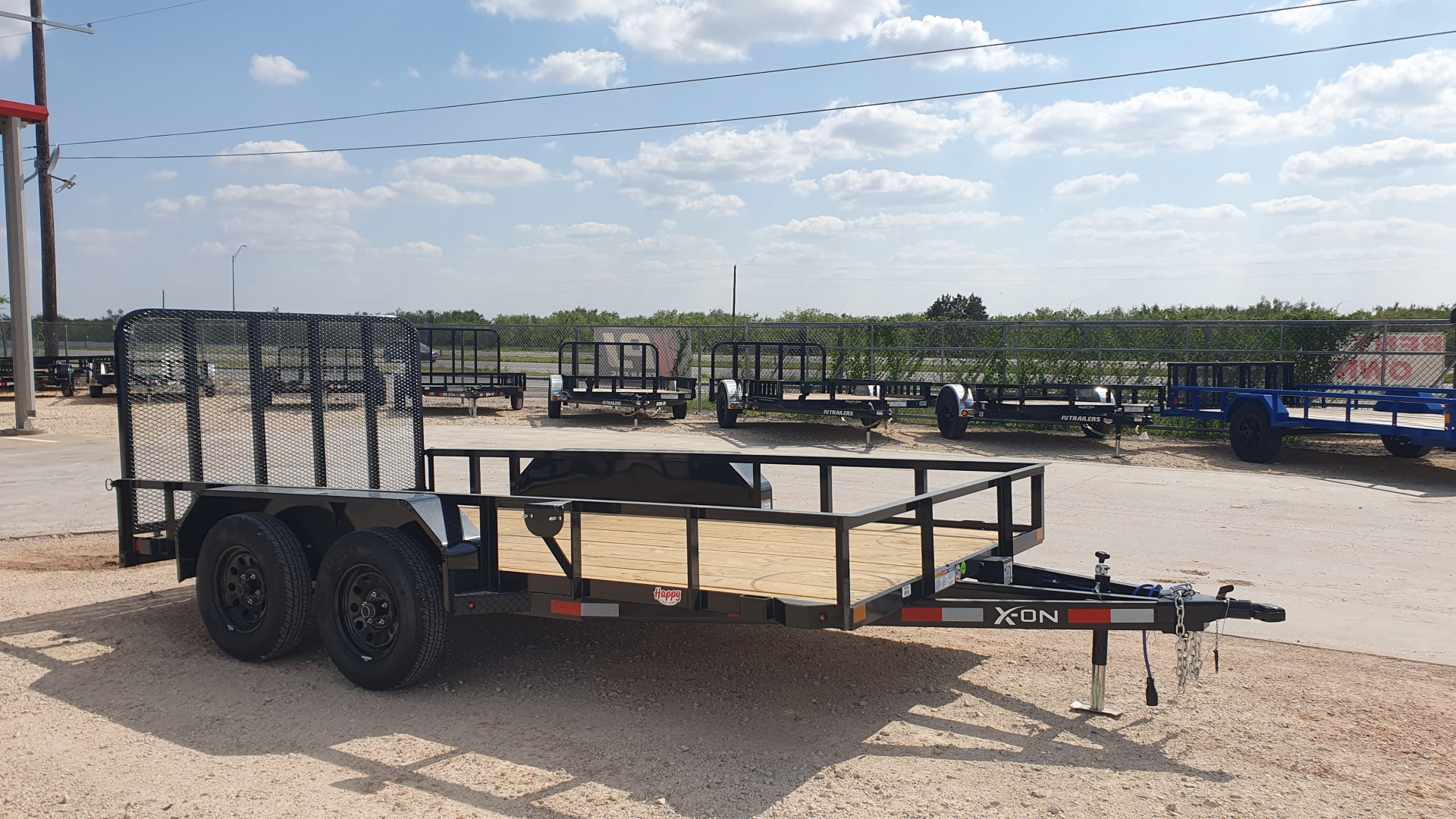 New 2026 Delco 83"x14' Tandem Axle Utility Trailer - U6
