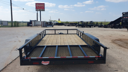 New 2026 Delco 83"x14' Tandem Axle Utility Trailer - U6