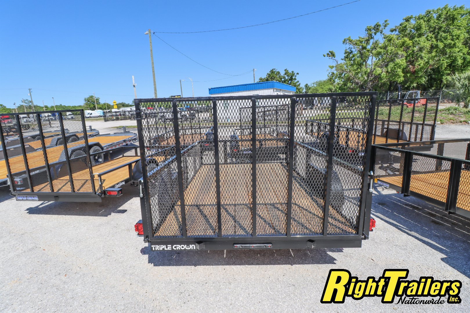 New 2026 6X10 Triple Crown Utility Trailer